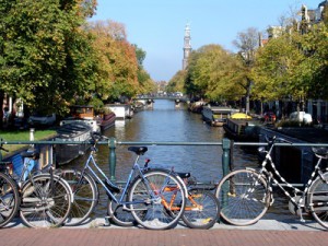 Inhalt des Artikels ist das Fahrradfahren in Städten. 